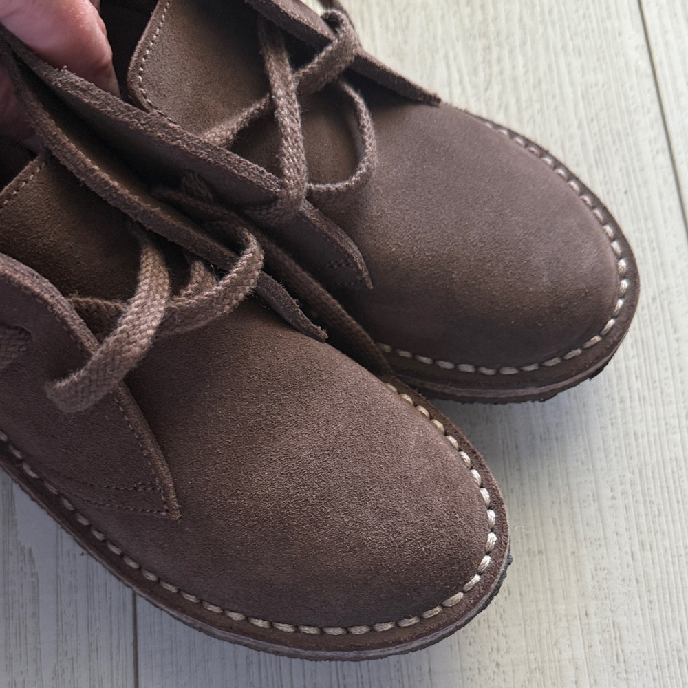 Crew cuts J Crew boys suede chukka boots Chelsea boots - Picture 6 of 7